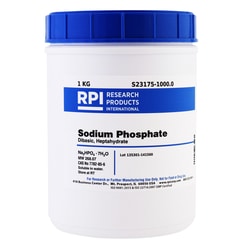 Research Products International Corp&nbsp;Sodium Phosphate Dibasic Heptahydrate, 1 KG