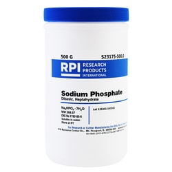 Research Products International Corp SODIUM PHOSPHATE DIBASIC HEPTAHYDRATE,