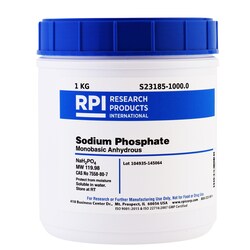 Research Products International Corp Sodium Phosphate, Monobasic, Anhydrous,