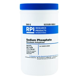 Research Products International Corp Sodium Phosphate, Monobasic, Anhydrous,