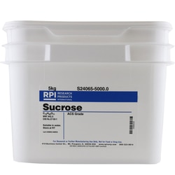 Research Products International Corp Sucrose, ACS Grade, 5 Kilograms, Quantity: