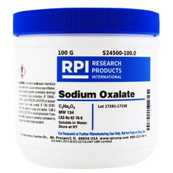 Research Products International Corp&nbsp;Sodium Oxalate, 100 Grams