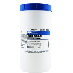 Research Products International Corp&nbsp;SOB Broth, 72 x 500ml Capsules, 1 Kilogram