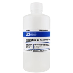 Research Products International Corp&nbsp;RPI Separating or Resolving Buffer 4X Solution, 500 Milliliters