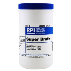 Research Products International Corp&nbsp;RPI Super Broth, Powder, 500 Grams