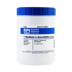 Research Products International Corp (+)-Sodium L-Ascorbate Crystalline,