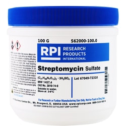 Research Products International Corp Streptomycin Sulfate, 100 Grams, Quantity: