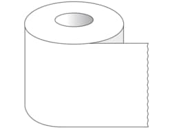 Research Products International Corp RPI Color Coded Multi-Purpose Laboratory Tape, 1 Inch Core, 1 Inch Wide, 500 Inches per Roll, White