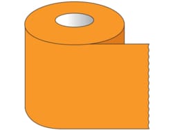 Research Products International Corp&nbsp;RPI Color Coded Multi-Purpose Laboratory Tape, 1 Inch Core, 1 Inch Wide, 500 Inches per Roll, Orange