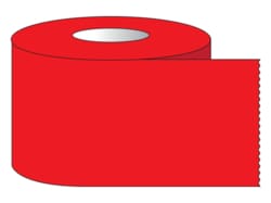 Research Products International Corp RPI Color Coded Multi-Purpose Laboratory Tape, 1 Inch Core, 3/4 Inch Wide, 500 Inches per Roll, Red