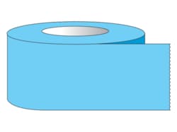 Research Products International Corp RPI Color Coded Multi-Purpose Laboratory Tape, 3 Inch Core, 3/4 Inch Wide, 2,160 Inches per Roll, Blue