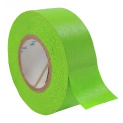 Research Products International Corp Time Tape, Green, 3 Inch Core, 3/4 Inch Wide, 2160 Inch Roll, 6 Rolls per Case