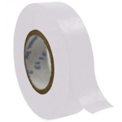 Research Products International Corp&nbsp;Time Tape, 1 Inch Core, 1/2 Inch Wide, 500 Inch Roll, White, 6 Rolls per Case