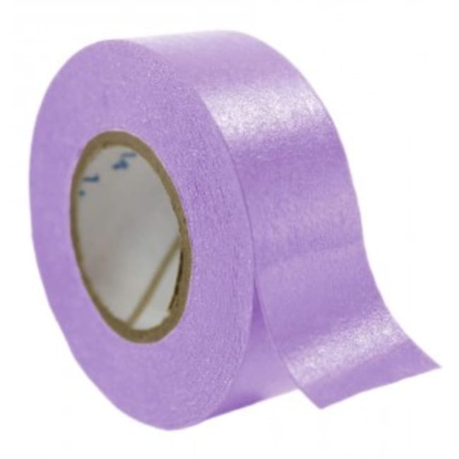 Three-Quarter-Inch Wide Laboratory Labeling Tape, 500 Per Roll, Violet, 4  Rolls Per Box