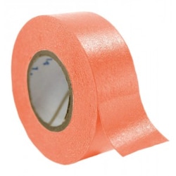 Research Products International Corp Time Tape, Salmon, 1 Inch Core, 3/4 Inch Wide, 500 Inch Roll, 6 Rolls per Case