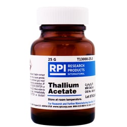 Research Products International Corp Thallium Acetate, 25 Grams