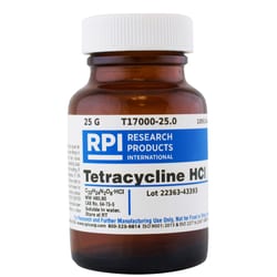 Research Products International Corp&nbsp;Tetracycline Hydrochloride, 25 Grams