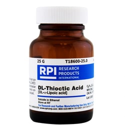 Research Products International Corp RPI DL-Thioctic Acid [DL-a-Lipoic