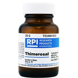 Research Products International Corp Thimerosal, 25 Grams, Quantity: Each