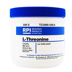 Research Products International Corp L-Threonine, 100 Grams, Quantity: