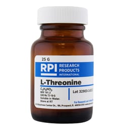 Research Products International Corp&nbsp;L-Threonine, 25 Grams