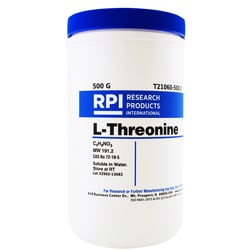 Research Products International Corp L-Threonine, 500 Grams, Quantity: