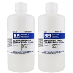 Research Products International Corp&nbsp;RPI TRIS-CAPS Buffer 10X Solution, 2 x 500 Milliliter Bottles