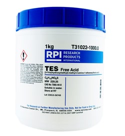Research Products International Corp TES Free Acid 1 KG