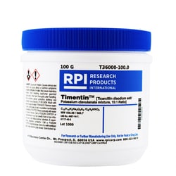Research Products International Corp Timentin, 100 G, Quantity: Each of