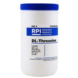 Research Products International Corp&nbsp;DL-Threonine, 500 Grams