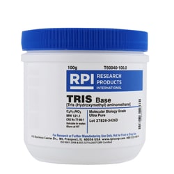 Research Products International Corp&nbsp;Tris Base Ultra Pure [Tris (Hydroxymethyl) Aminomethane], 100 Grams