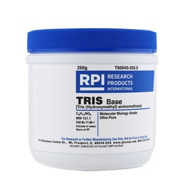 Research Products International Corp&nbsp;Tris Base Ultra Pure [Tris (Hydroxymethyl) Aminomethane], 250 Grams