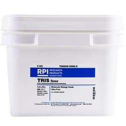 Research Products International Corp&nbsp;Tris Base Ultra Pure [Tris (Hydroxymethyl) Aminomethane], 5 Kilograms