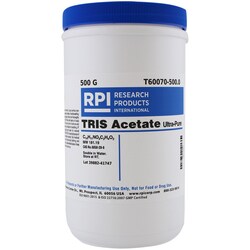 Research Products International Corp TRIS ACETATE ULTRA PURE, 500 GRAMS,