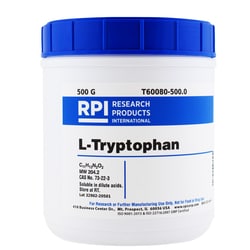 Research Products International Corp L-Tryptophan, 500 Grams, Quantity: