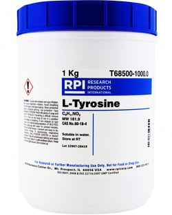 Research Products International Corp L-Tyrosine, 1 KG, Quantity: Each of