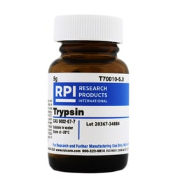 Research Products International Corp Trypsin, 5 G, Quantity: Each of 1