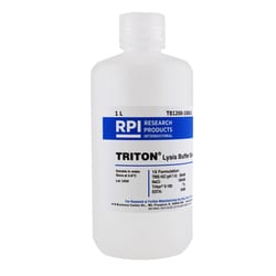 Research Products International Corp Triton Lysis Buffer Solution, 1 L