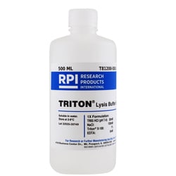 Research Products International Corp&nbsp;Triton Lysis Buffer Solution, 500 ML