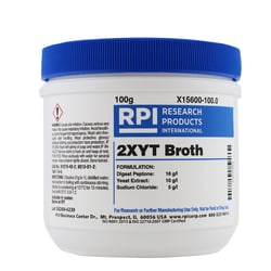 Research Products International Corp&nbsp;2XYT Broth, Powder, 100 Grams