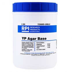 Research Products International Corp YP Agar, Base, 1 KG, Quantity: Each