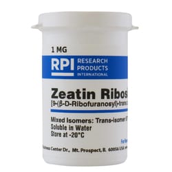 Research Products International Corp&nbsp;Zeatin Riboside [9-(B-D-Ribofuranosyl)-Trans-Zeatin], 1 Milligram