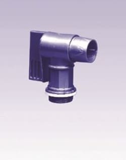 Rieke Metals LLC FLO-KING 2" PLAST FAUCET, Quantity: Each of 1