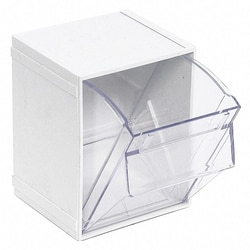 Grainger Tip Out Bin, Number of Drawers or Bins 1, Outside Height 6 1/4