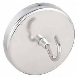 Grainger Magnetic Mount Hook, Quantity: Each of 1