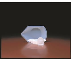 Grainger Small Weighing Dish, White, Polystyrene, 250 per Pack