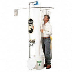 Grainger Emergency Shower Tester, Vinyl, For Use With Emergency Shower