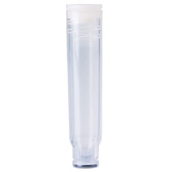Thomas Scientific 1.0ml 2D Barcoded ScrewTop Tubes precapped with Orange Internal Screwcap bulk, 960 pack