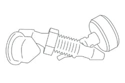Waters Corp&nbsp;Kit, Needle FTN-15ÂµL MP35N w/guide and seat;