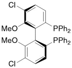Strem, An Ascensus Company CAS# 185913-98-8. (S)-(-)-5,5'-Dichloro-6,6'-dimethoxy-2,2'-bis(diphenylphosphino)-1,1'-biphenyl, min. 95% (S)-Cl-MeO-BIPHEP. MFCD03426987. 250MG